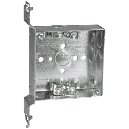 Southwire Electrical Box, 21 cu in, Square Box Type, Steel, Square Shape 52151-FR-UPC